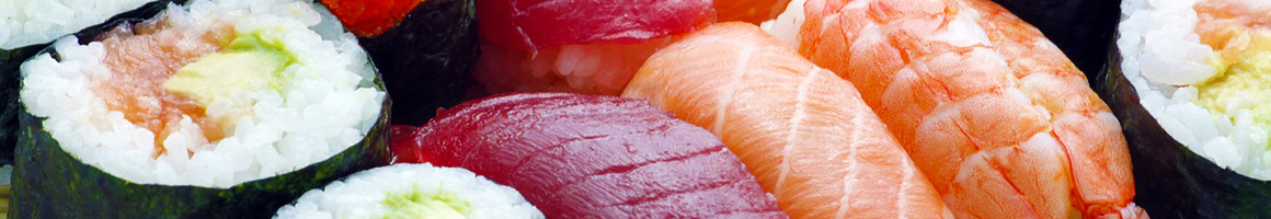 Eating Teppanyaki Sushi at Riptide Rockin' Sushi & Teppan Grills restaurant in Mission Viejo, CA.